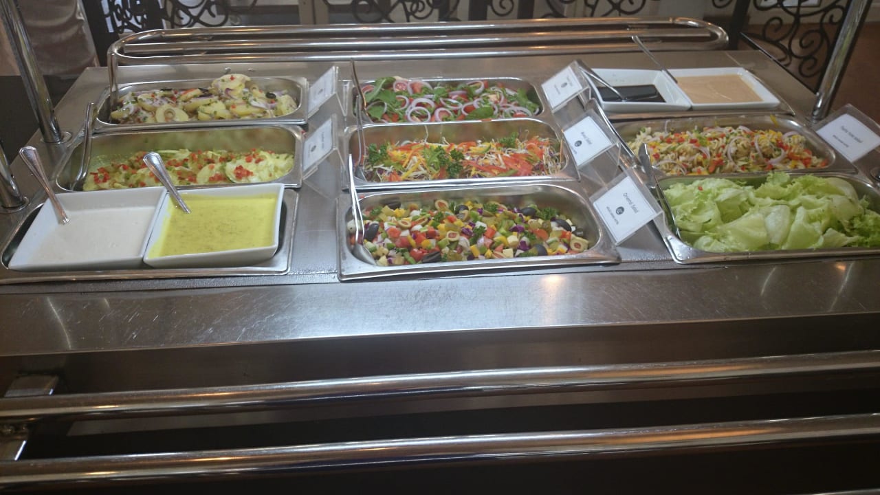 Salatbüffet Goldi Sands Hotel