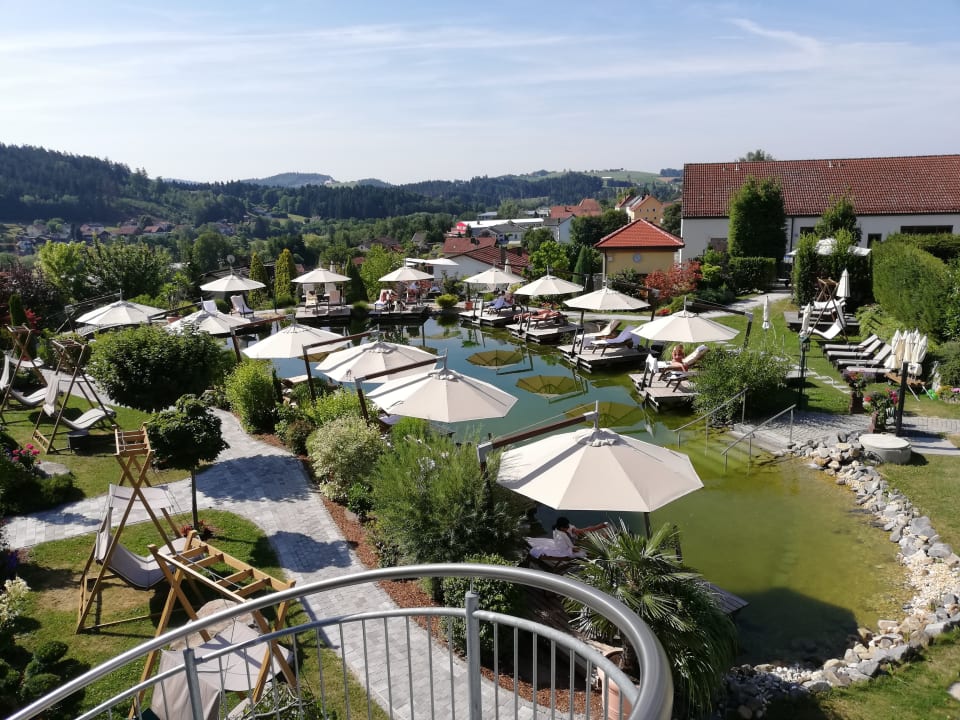 "Gartenanlage von Sonnente..." Wellness & Sporthotel Jagdhof