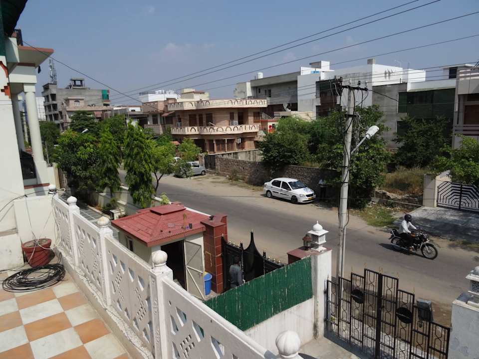 Blick von der Dachterrasse Rampura Kothi