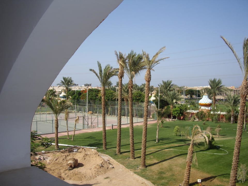 Ausblick Balkon Pickalbatros Alf Leila Wa Leila Resort - Neverland Hurghada