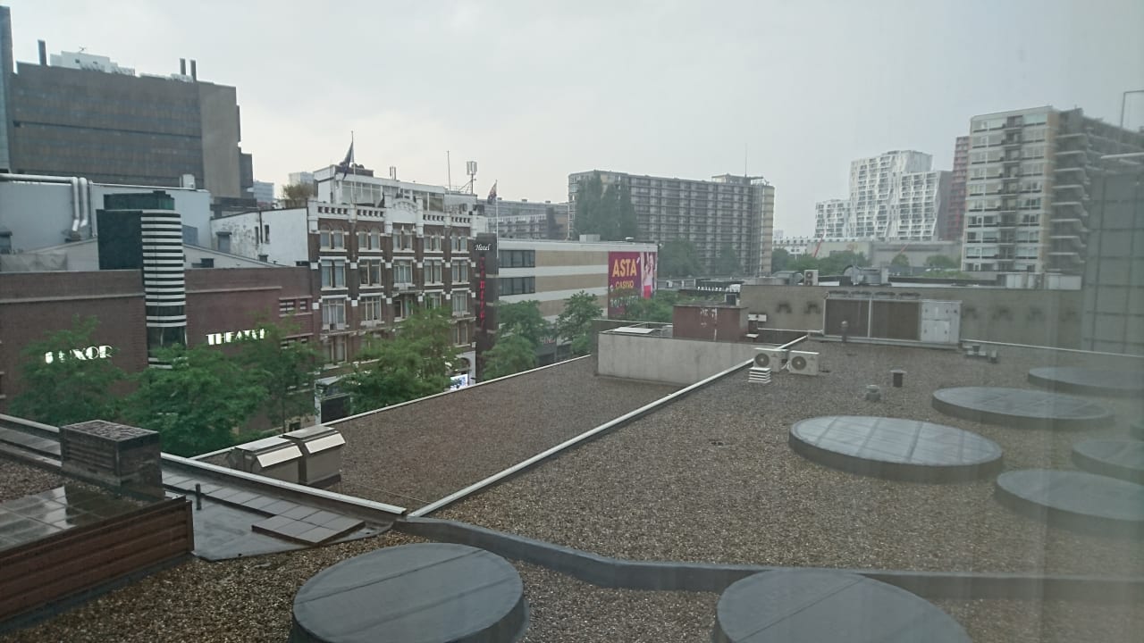 Ausblick Hilton Rotterdam