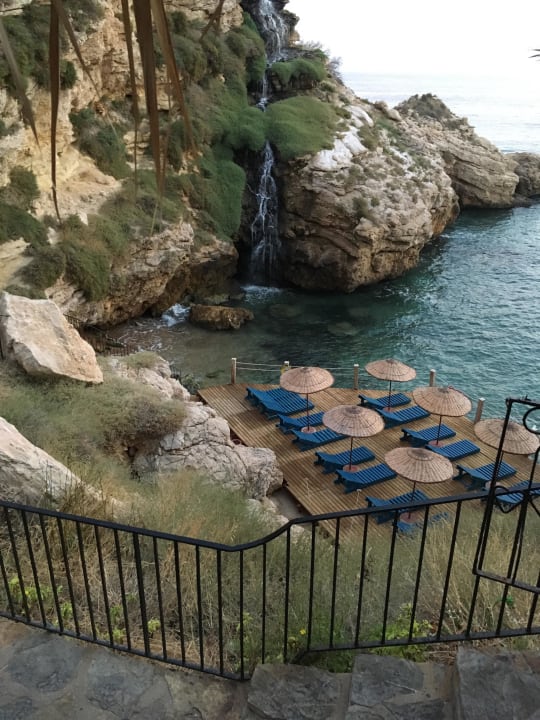 Wasserfall Badesteg Club Resort Atlantis