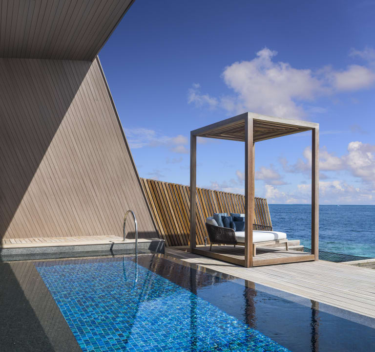 Ausblick The St. Regis Maldives Vommuli Resort