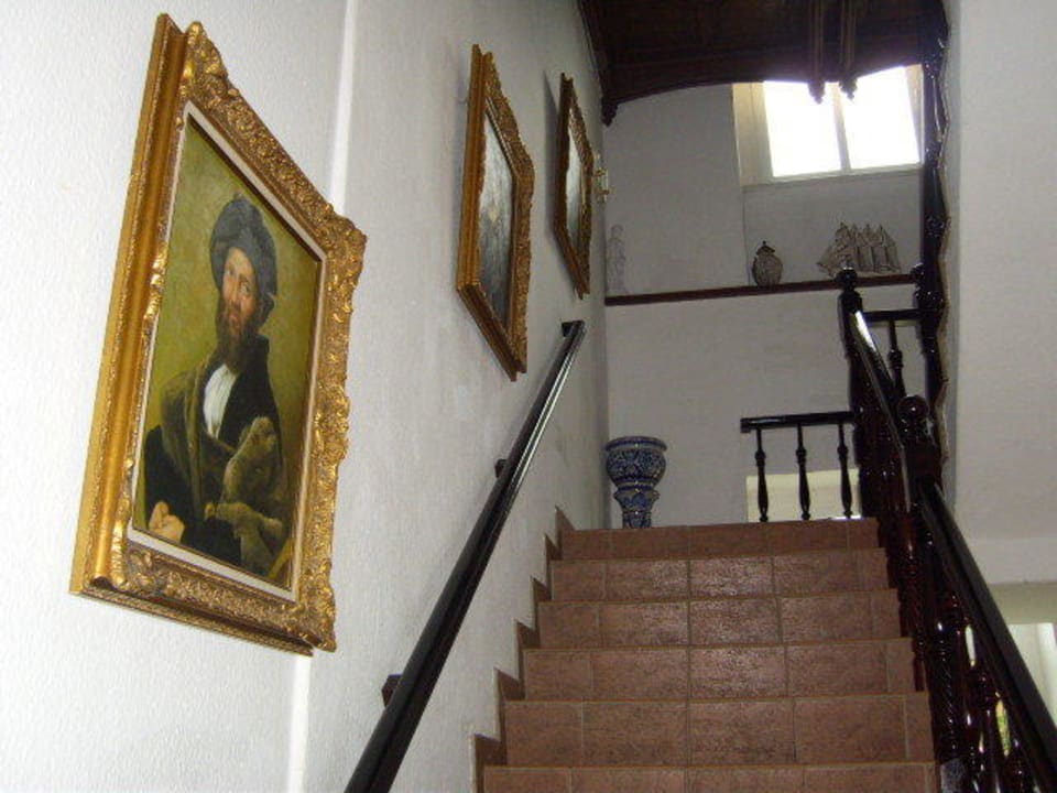 Treppenaufgang Schloss Schmuggerow