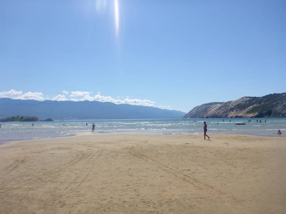 Paradiesstrand in Lopar Valamar Camping San Marino