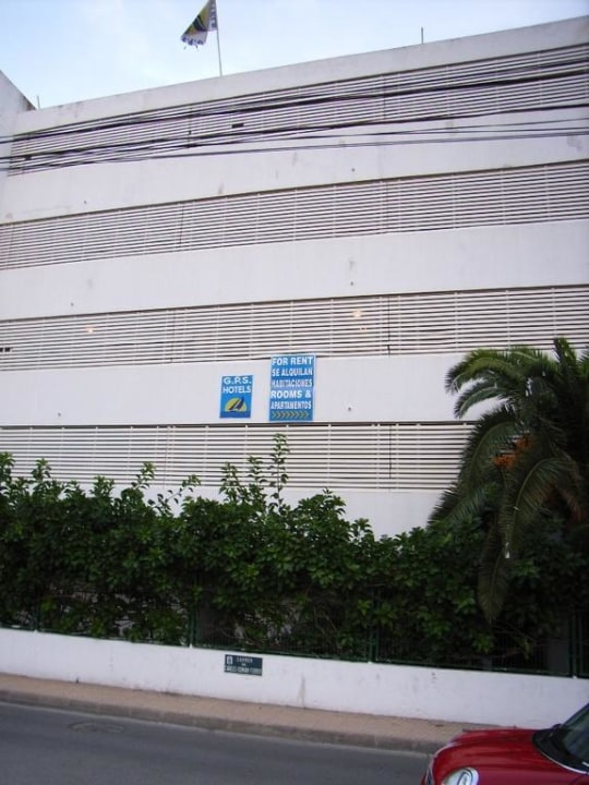 Hotel Jabeque von hinten Aparthotel Vibra Jabeque Soul