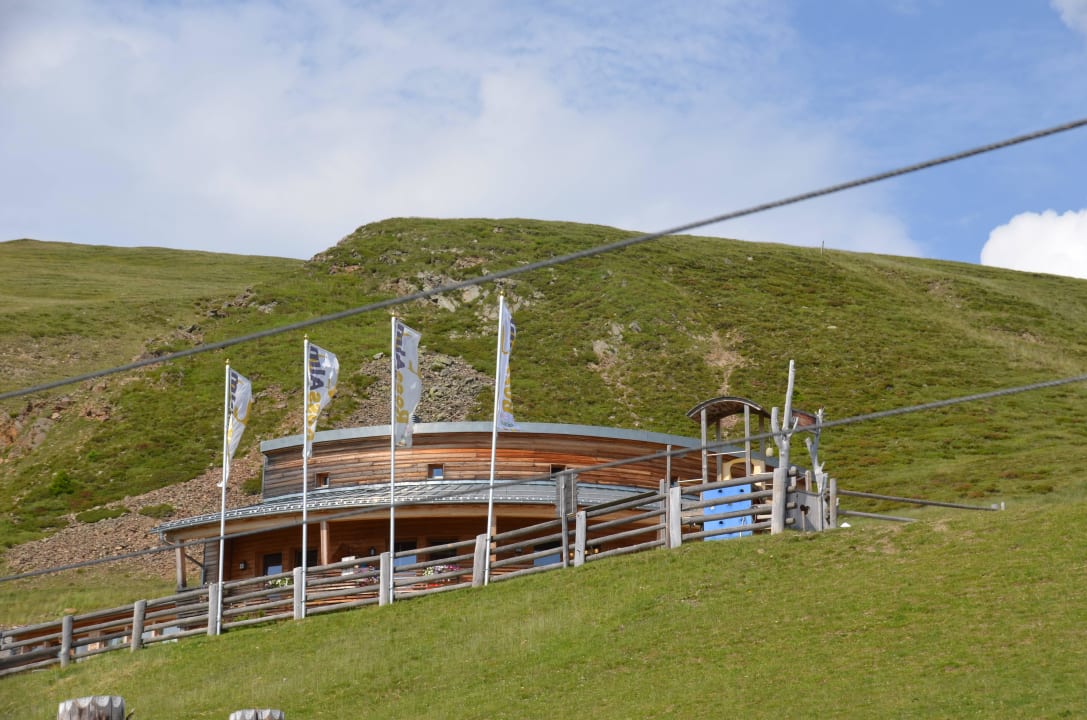 Die Rossalm kommt in Sicht Hotel Rossalm