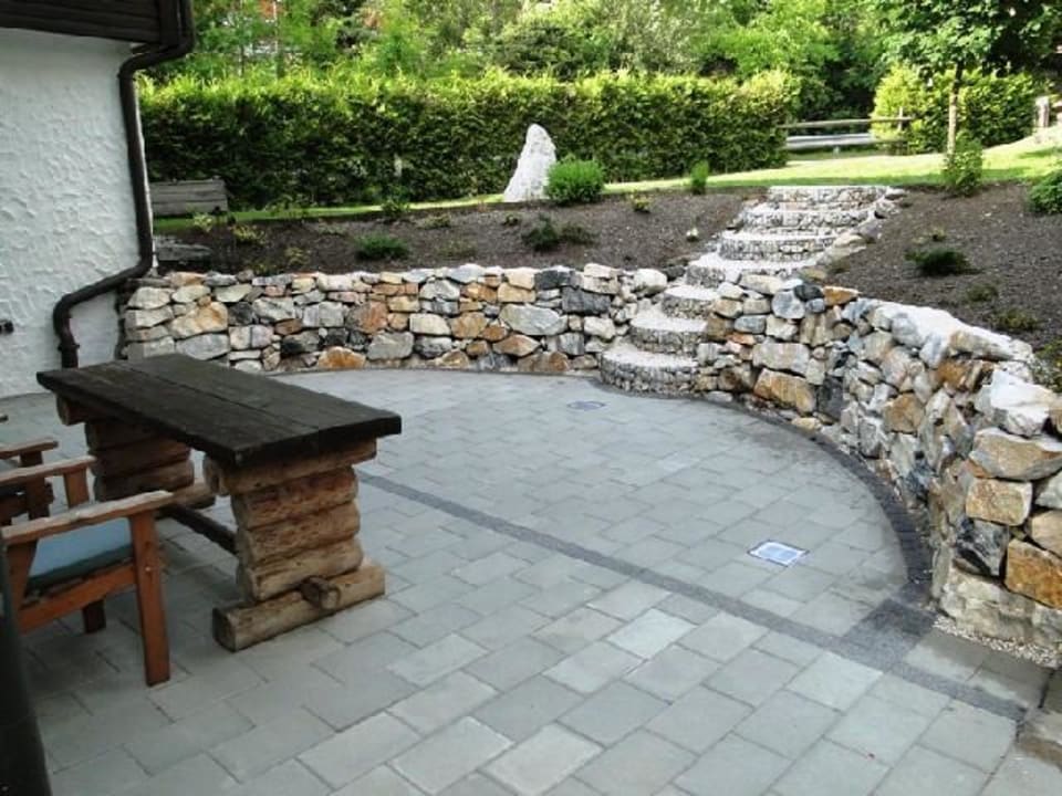 Gemütlicher Garten Pension Haus Isabella