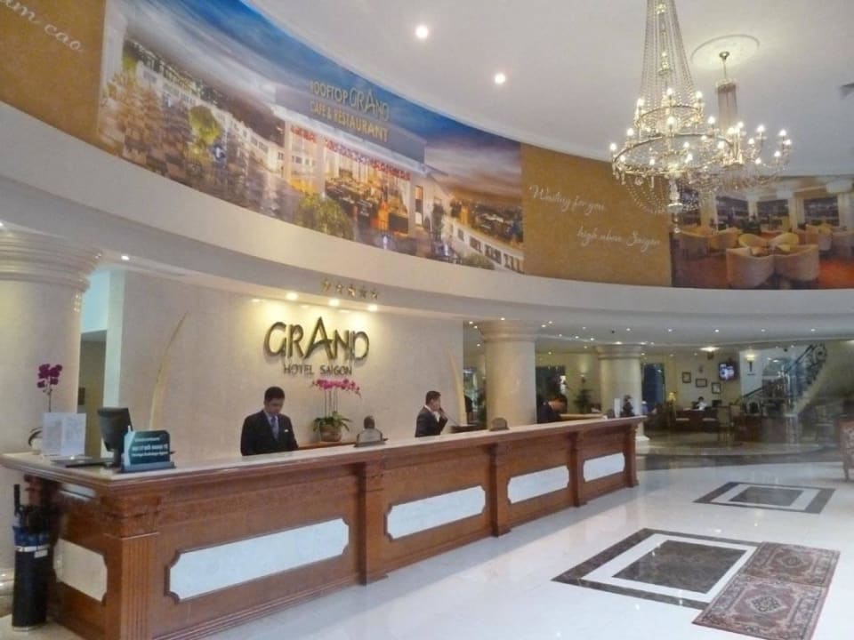 Rezeption Hotel Grand Saigon