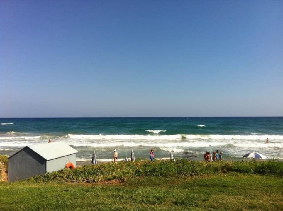 Blick von der Liege Hotel Ariadne Beach