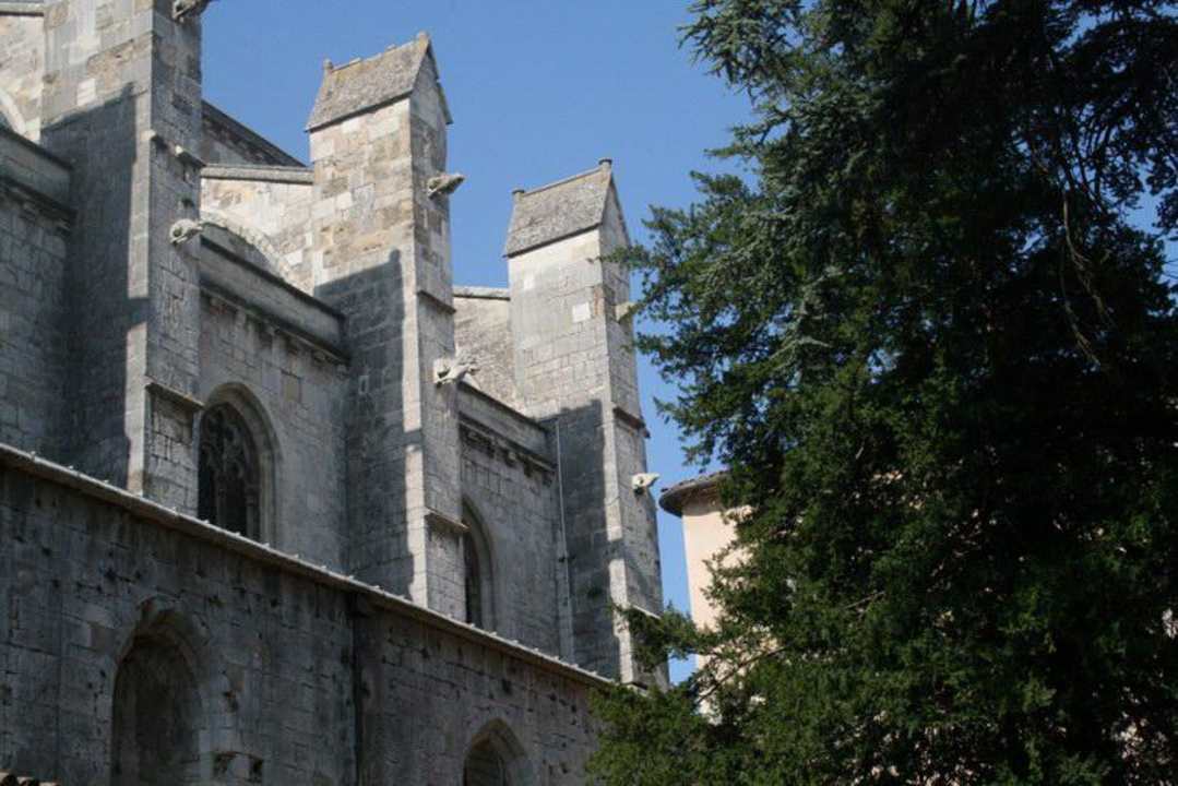 Blick vom Innenhof Hôtel Le Couvent Royal