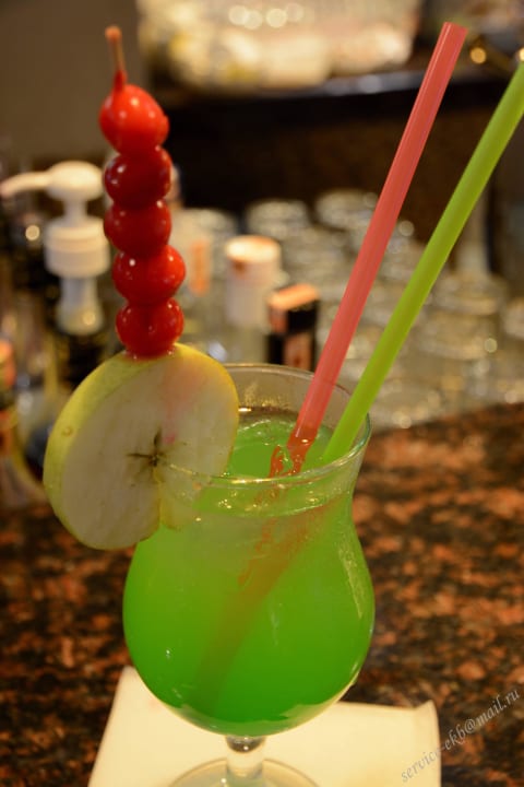 Cocktail from Ramazan Şahin Hotel Delphin Imperial