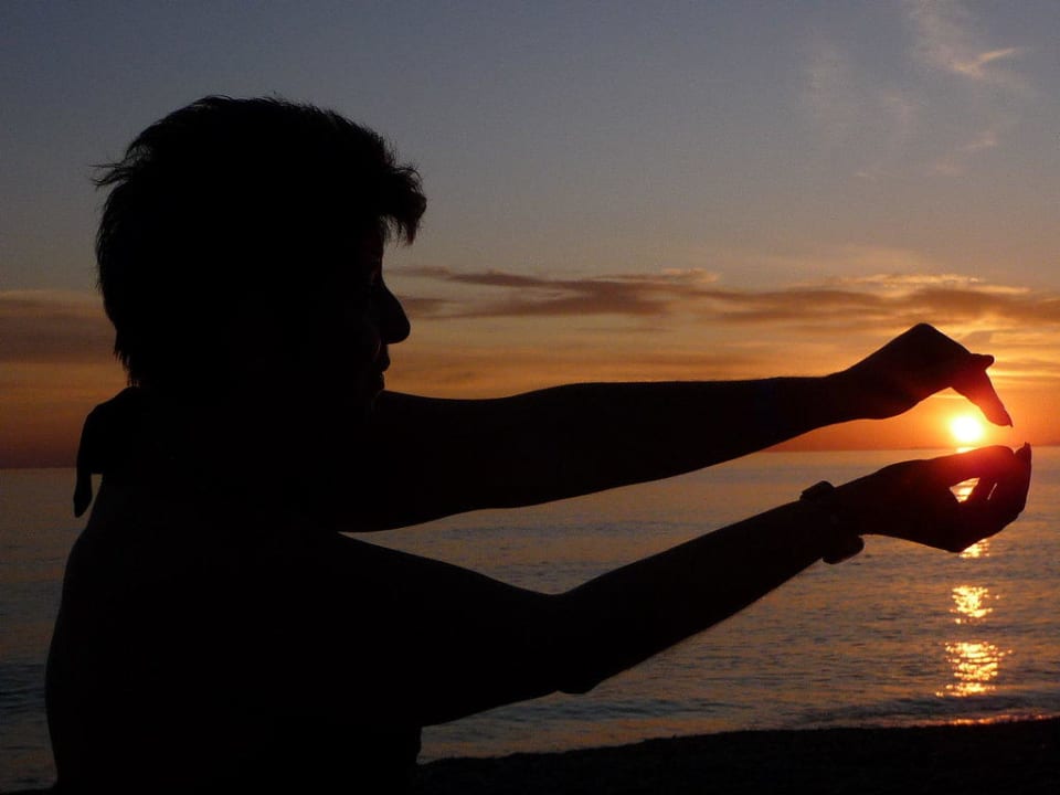 Sea World Resort Sonnenuntergang am Strand Seaden Sea World Resort & Spa