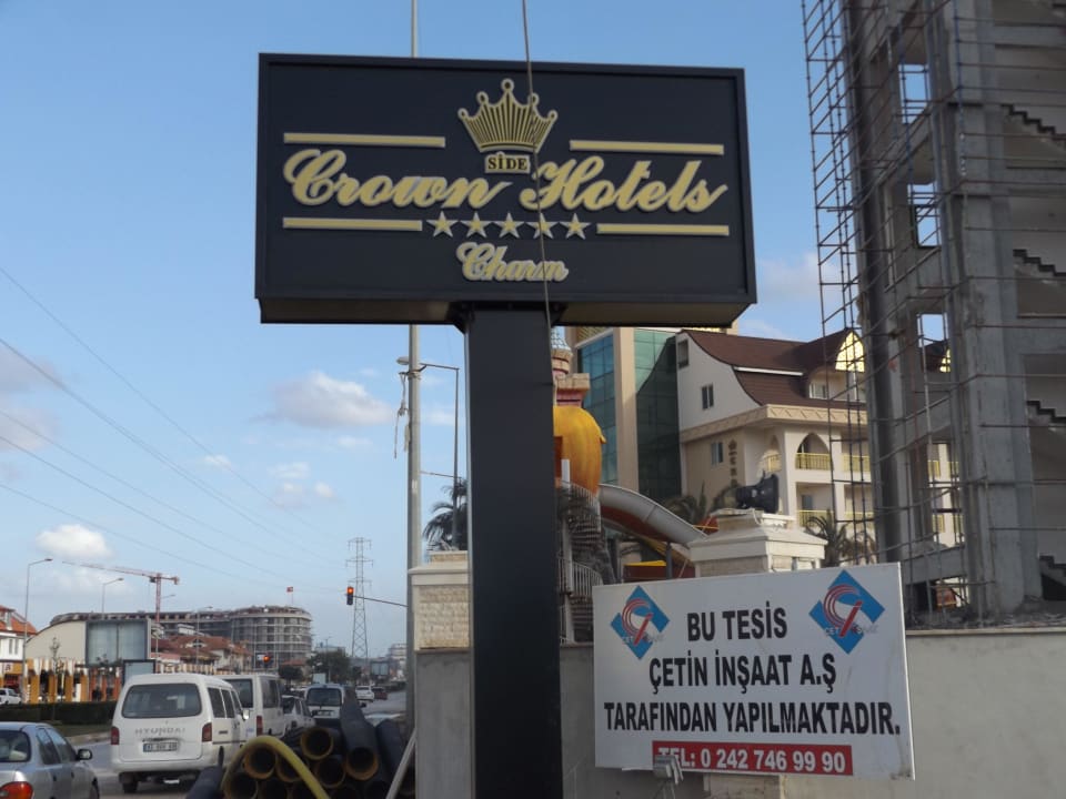 Hinweis zum Eingangsbereich Charm Palace Well Palace Side