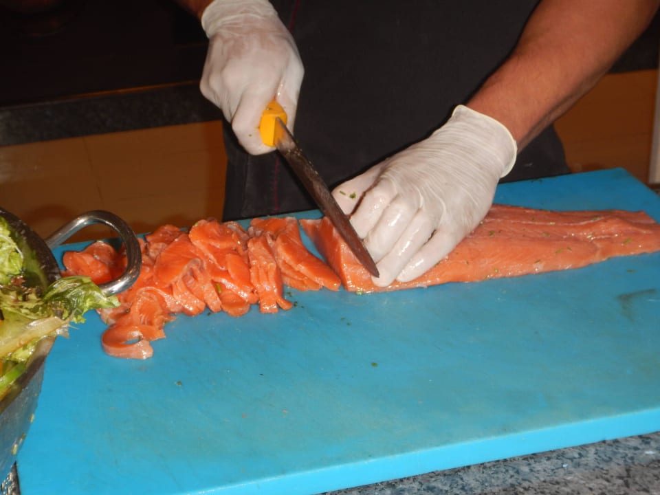 Lachs so viel man will Premier Le Reve Hotel & Spa