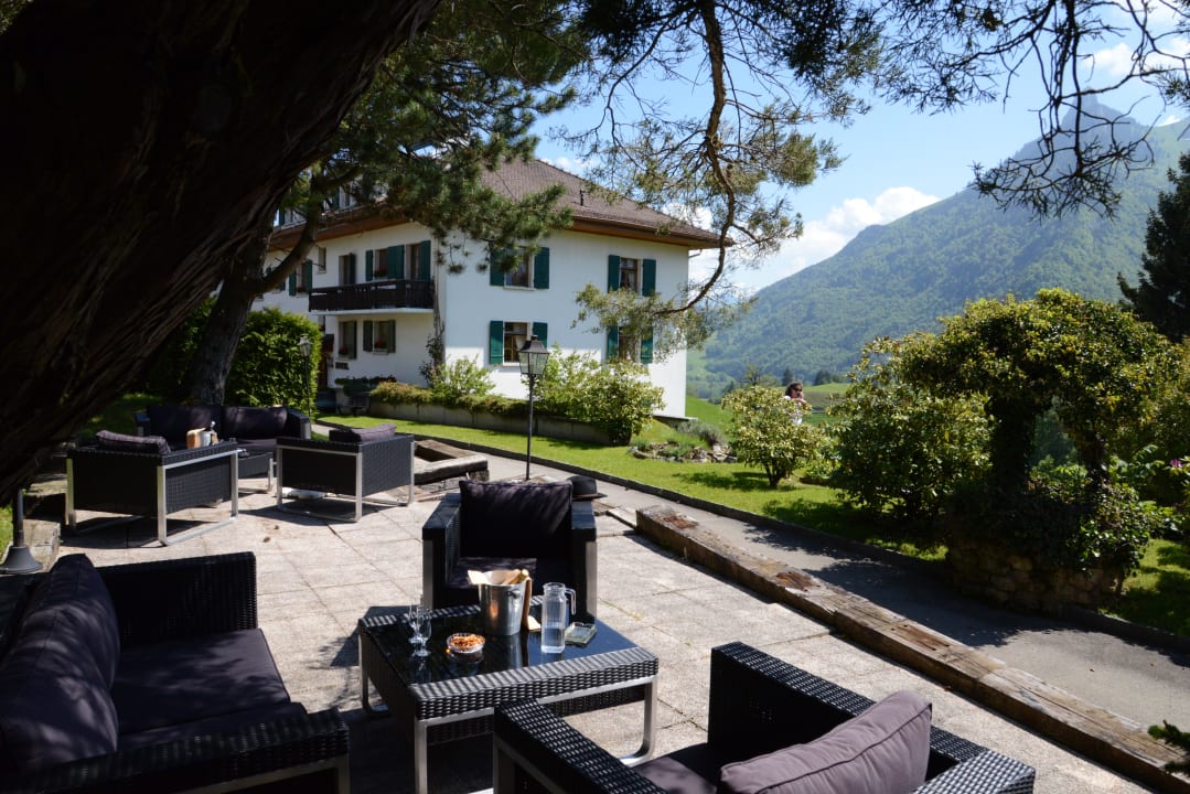 Terrace Hôtel de Gruyères