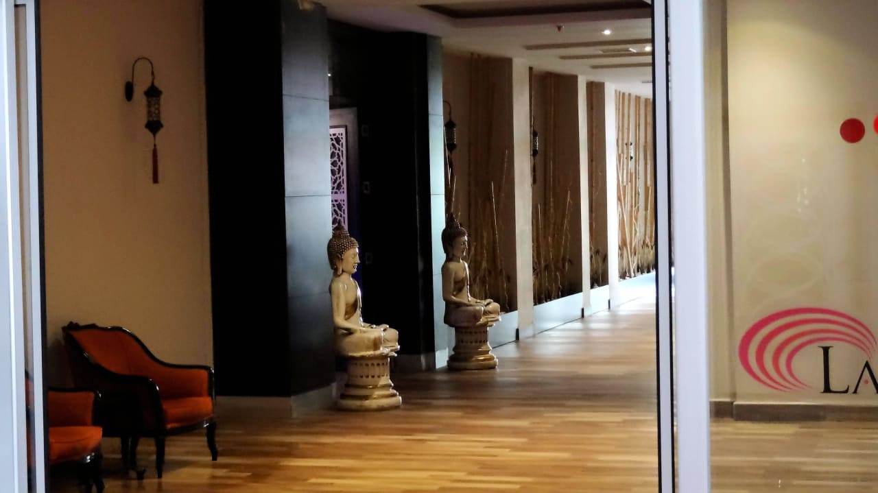 Der Wellness-Bereich Hotel Royal Garden Beach