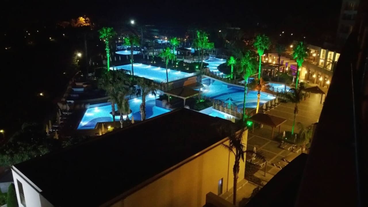 Blick vom Zimmer Fame Residence Lara & Spa