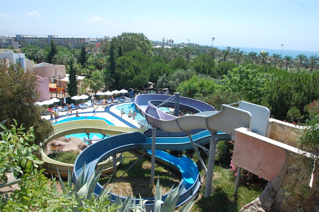 Rutsche von Oben Blue Waters Club