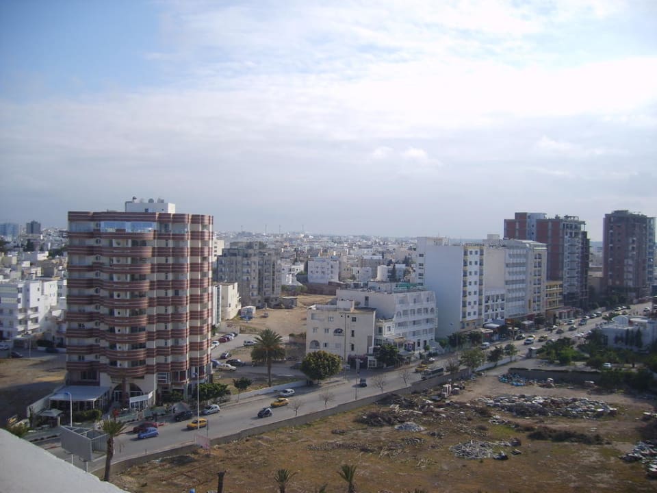 Blick vom Dach Riadh Palms Resort & Spa