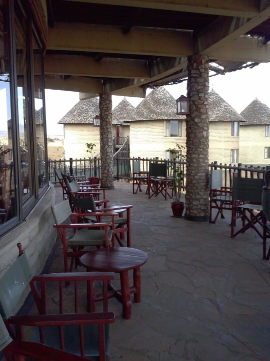 Taras widokowy Salt Lick Safari Lodge