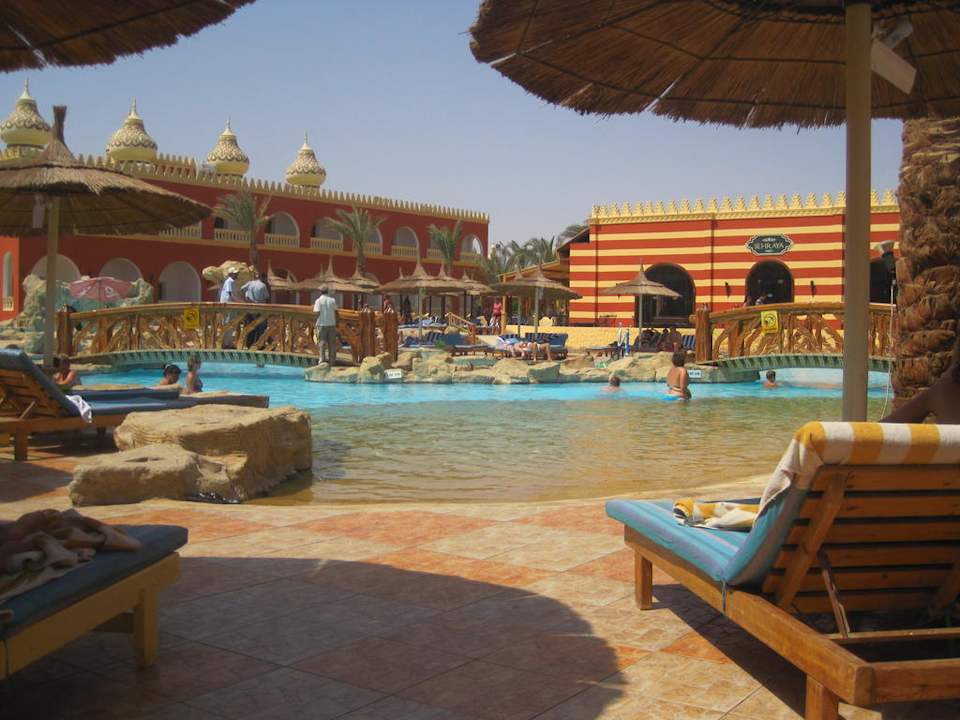 Poolanlage Pickalbatros Alf Leila Wa Leila Resort - Neverland Hurghada