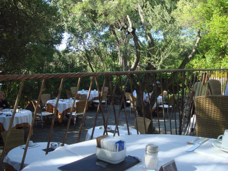 Frühstücksterrasse Hotel Capo D'Orso Thalasso & Spa