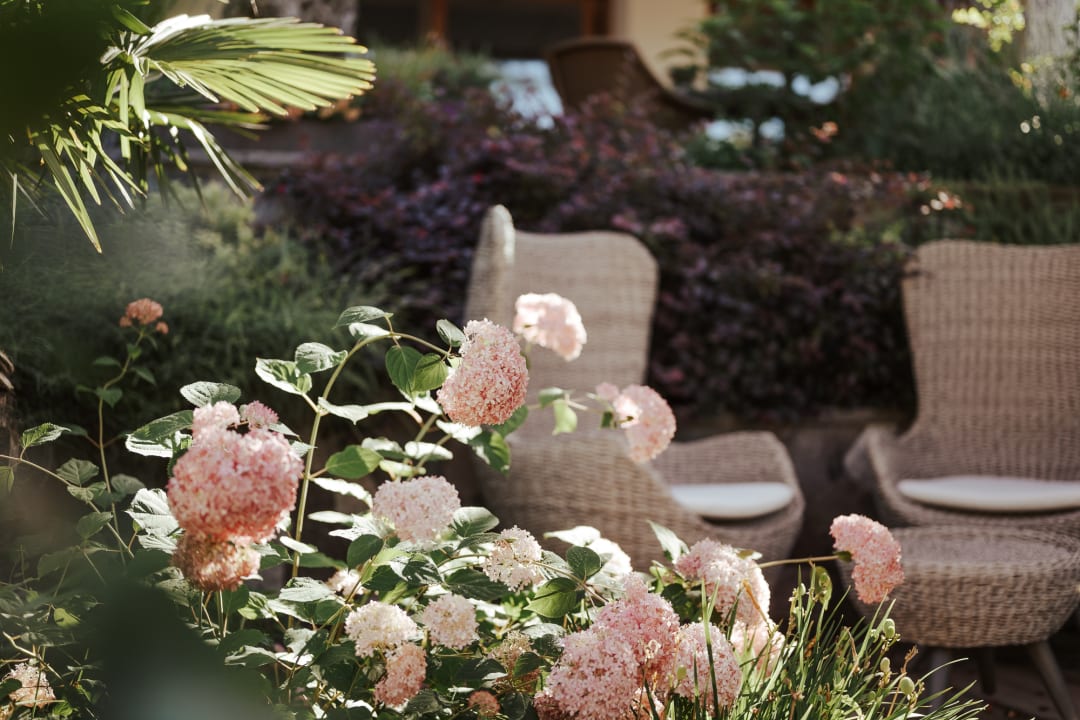 Gartenanlage Hotel Ansitz Plantiz