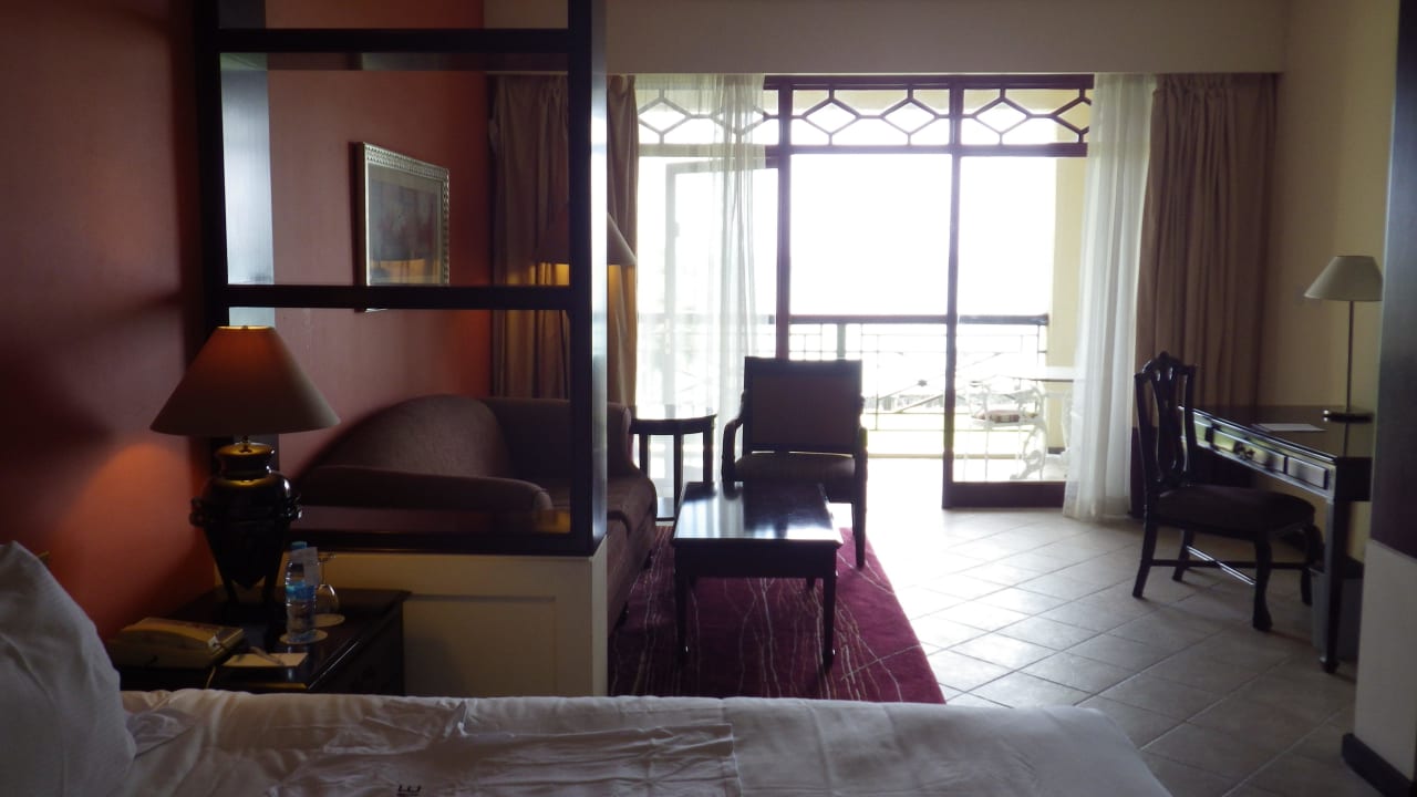 Blick Richtung Balkon Le Meridien Ile Maurice