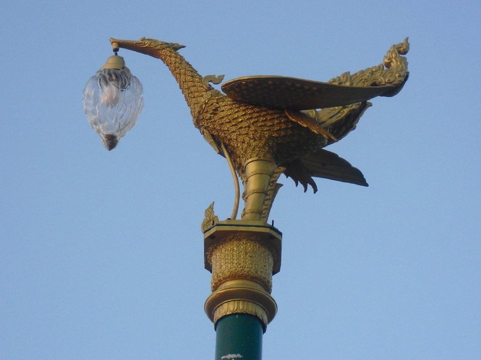 Straßenlaternen  Punnpreeda Beach Resort