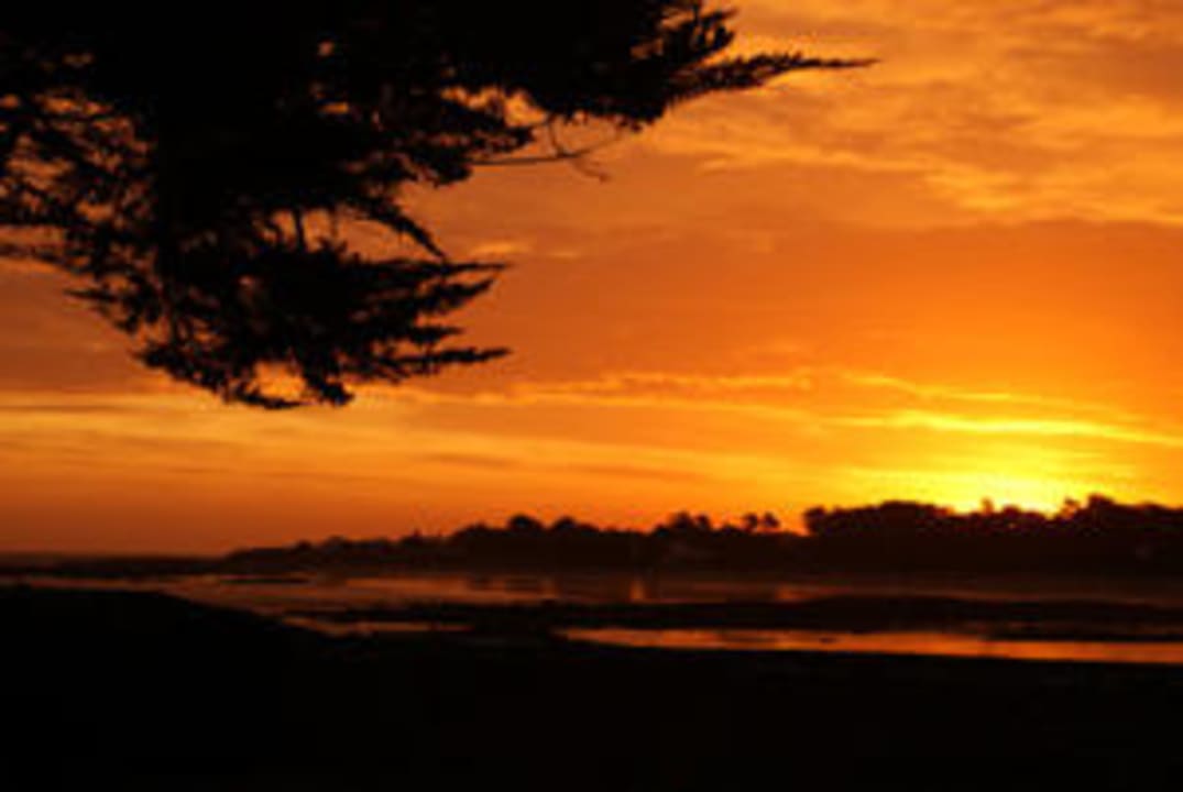 Vue soir terrasse Villa La F'nouil - ile d'Yeu Villa La F'nouil - Ile d'Yeu
