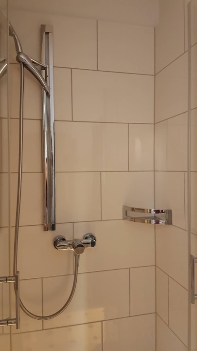 Großer Duschkopf mit viel Wasserdurchlauf Hotel Altes Land