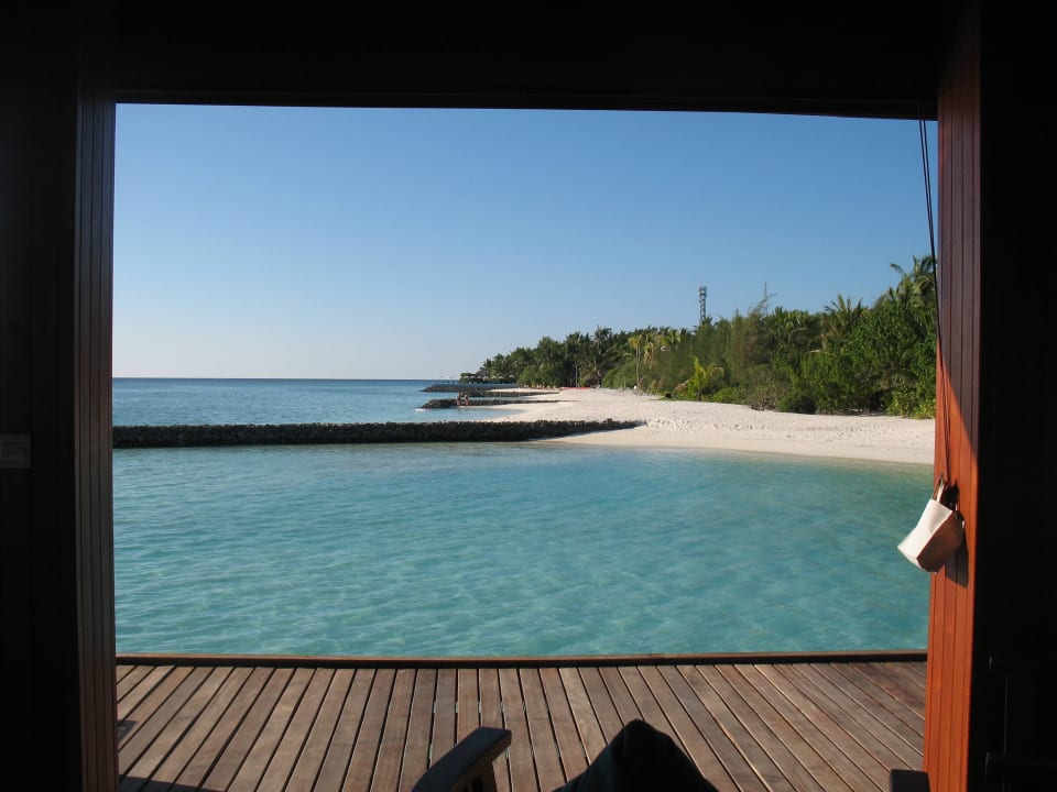 Blick auf den Strand Summer Island Maldives