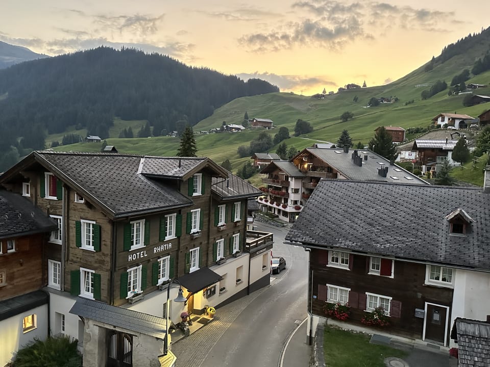 Ausblick Hotel Minotel Madrisajoch