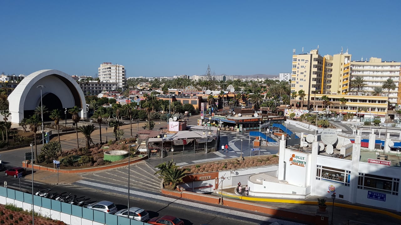 Ausblick HL Suitehotel Playa del Ingles