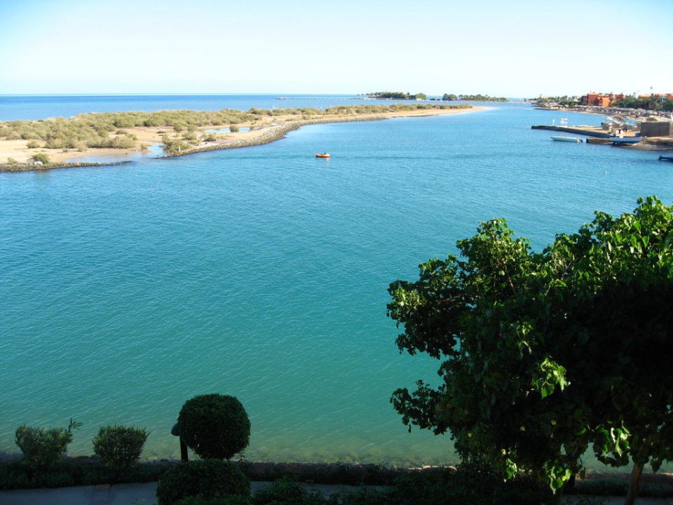 Ausblick aus unserem Zimmer Hotel Three Corners Ocean View prestige - Adults only