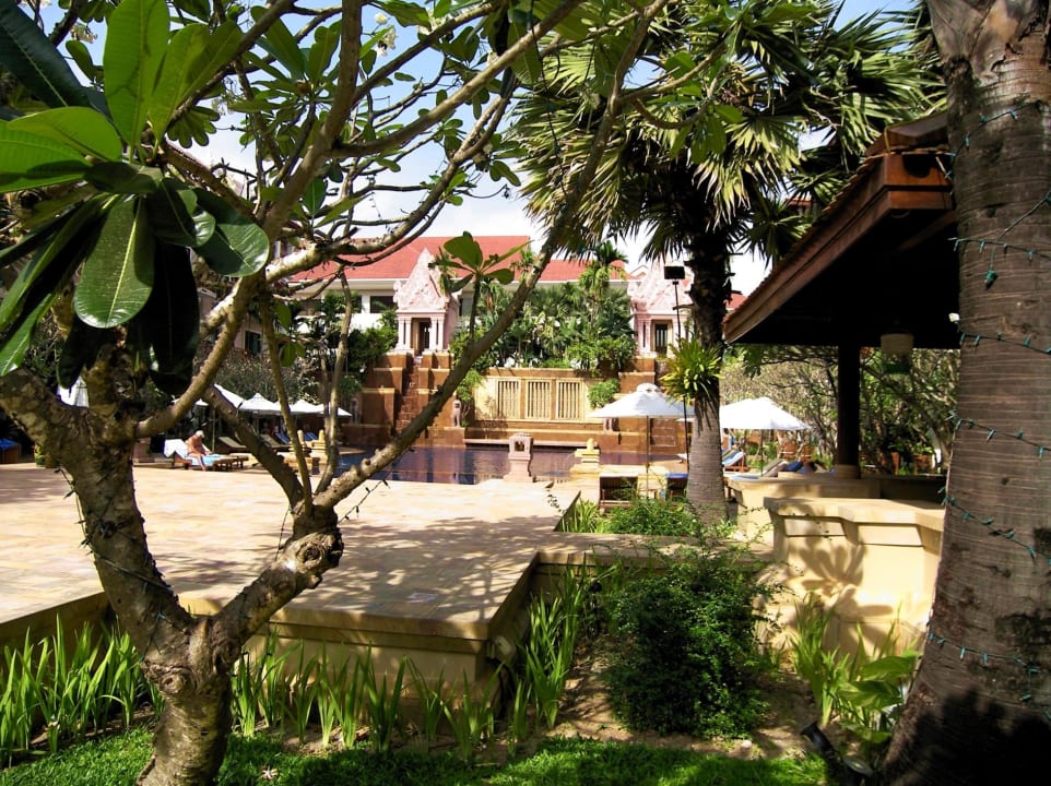Der Innenhof beim Pool Sokha Angkor Resort