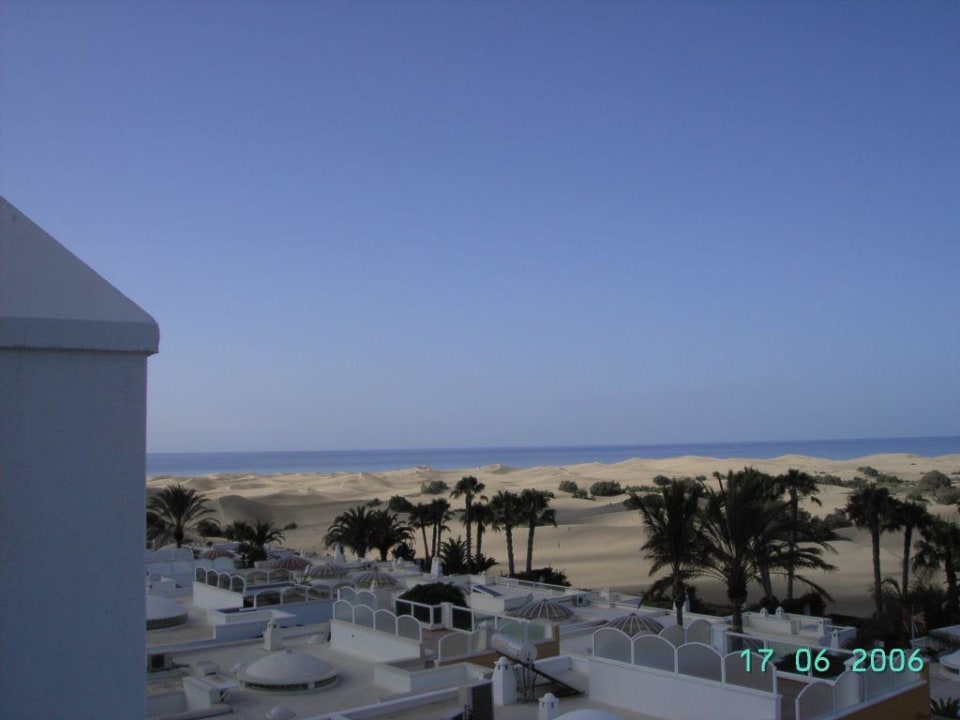 Blick vom Balkon über die Dünen Hotel Riu Palace Maspalomas Adults Only