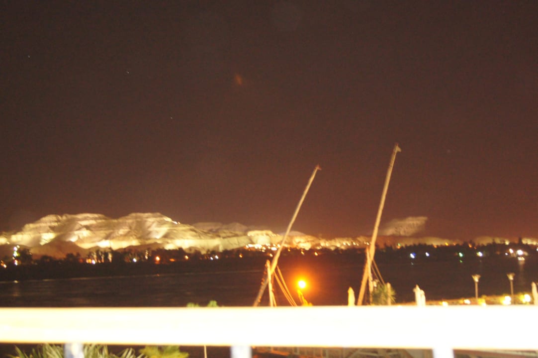 Ausblick von der Terrasse Lotus Hotel