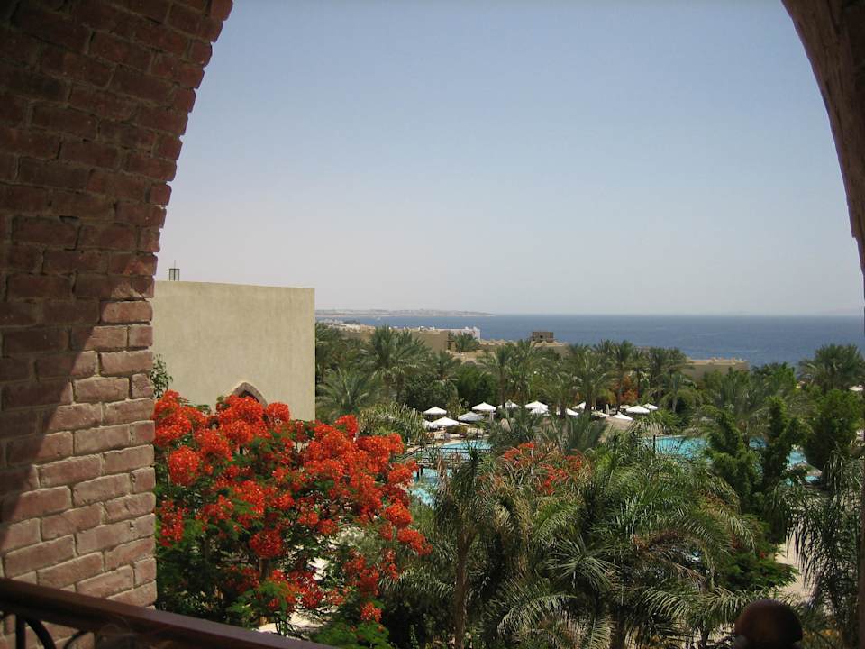 Blick in den Garten beim Frühstück The Grand Hotel Sharm El Sheikh