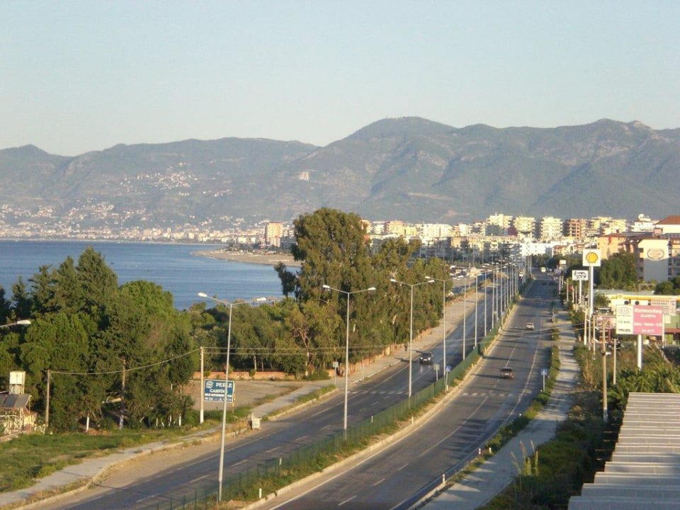 Ausblick 4. Etage Kırbıyık Resort Hotel - Alanya