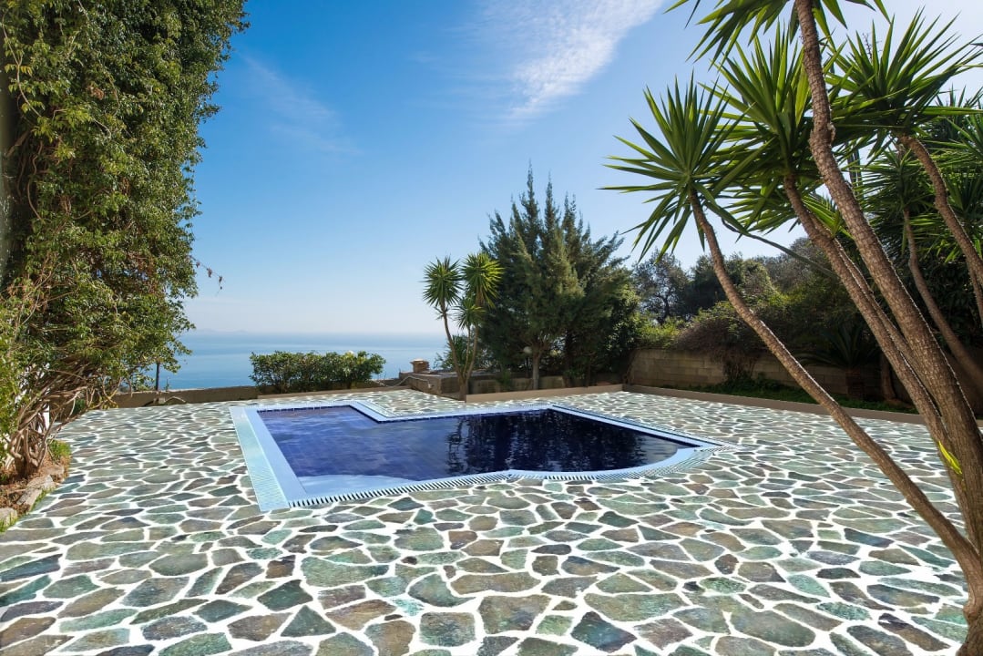 Pool Wine Dark Sea Villa Artemis