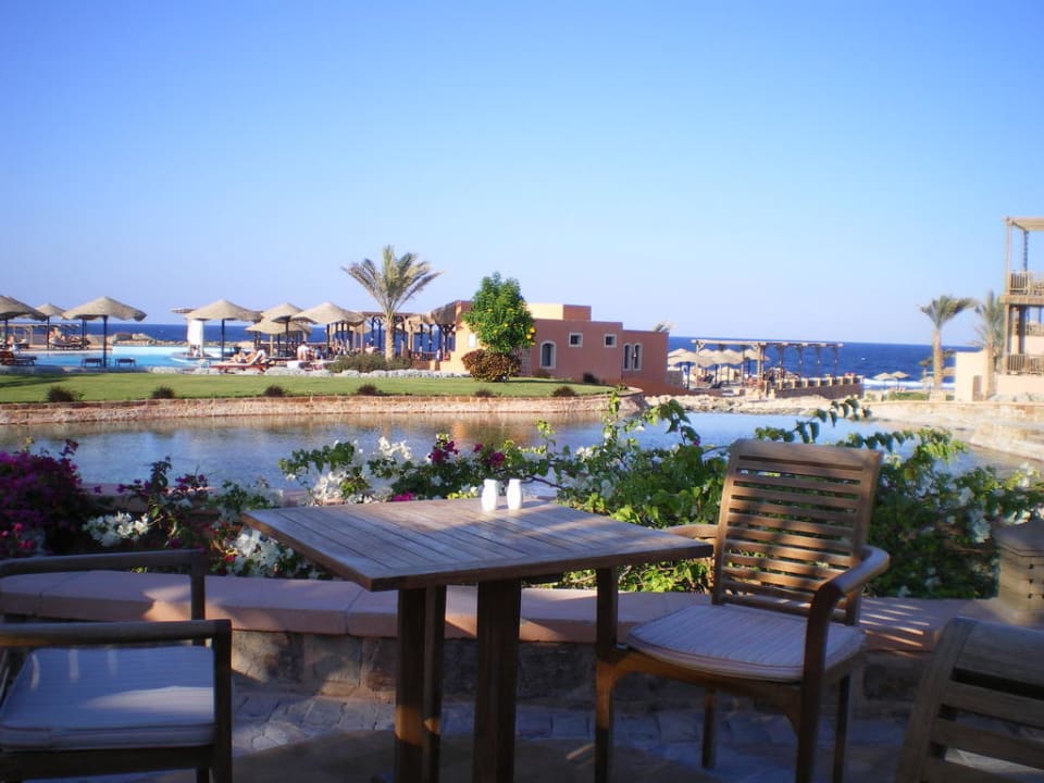 Aussicht von Restaurantterrasse Radisson Blu Resort, El Quseir
