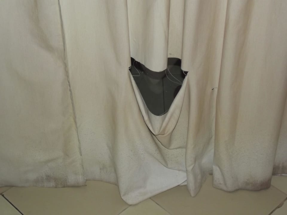 Vorhang im Zimmer 1314 Hotel Thalassa Mahdia