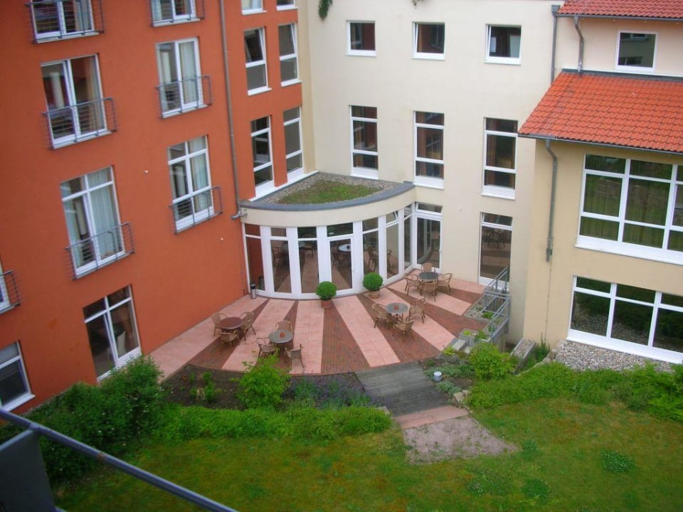 Ausblick von unserem Zimmer Best Western Premier Castanea Resort Hotel