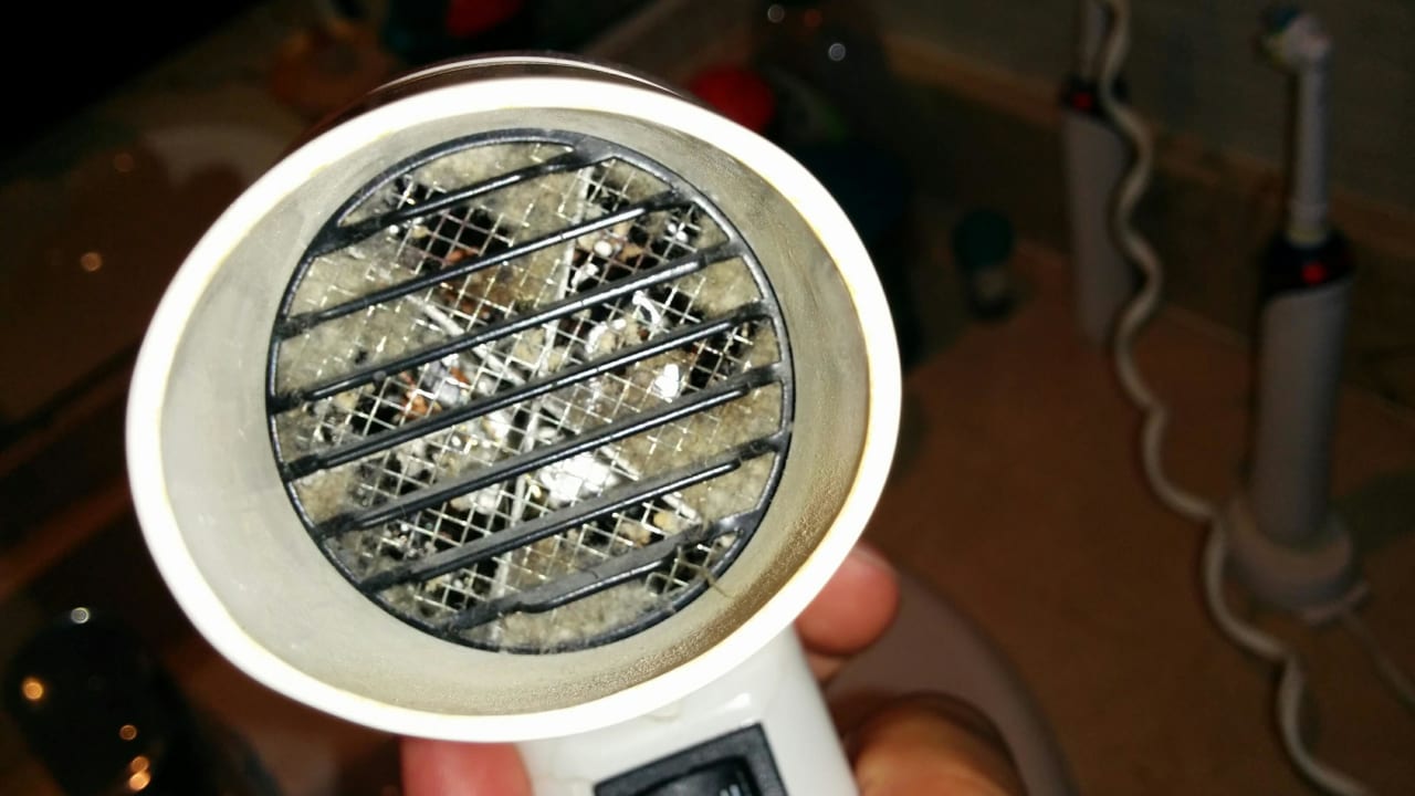 Fön mit Staub verstopft TUI MAGIC LIFE Fuerteventura