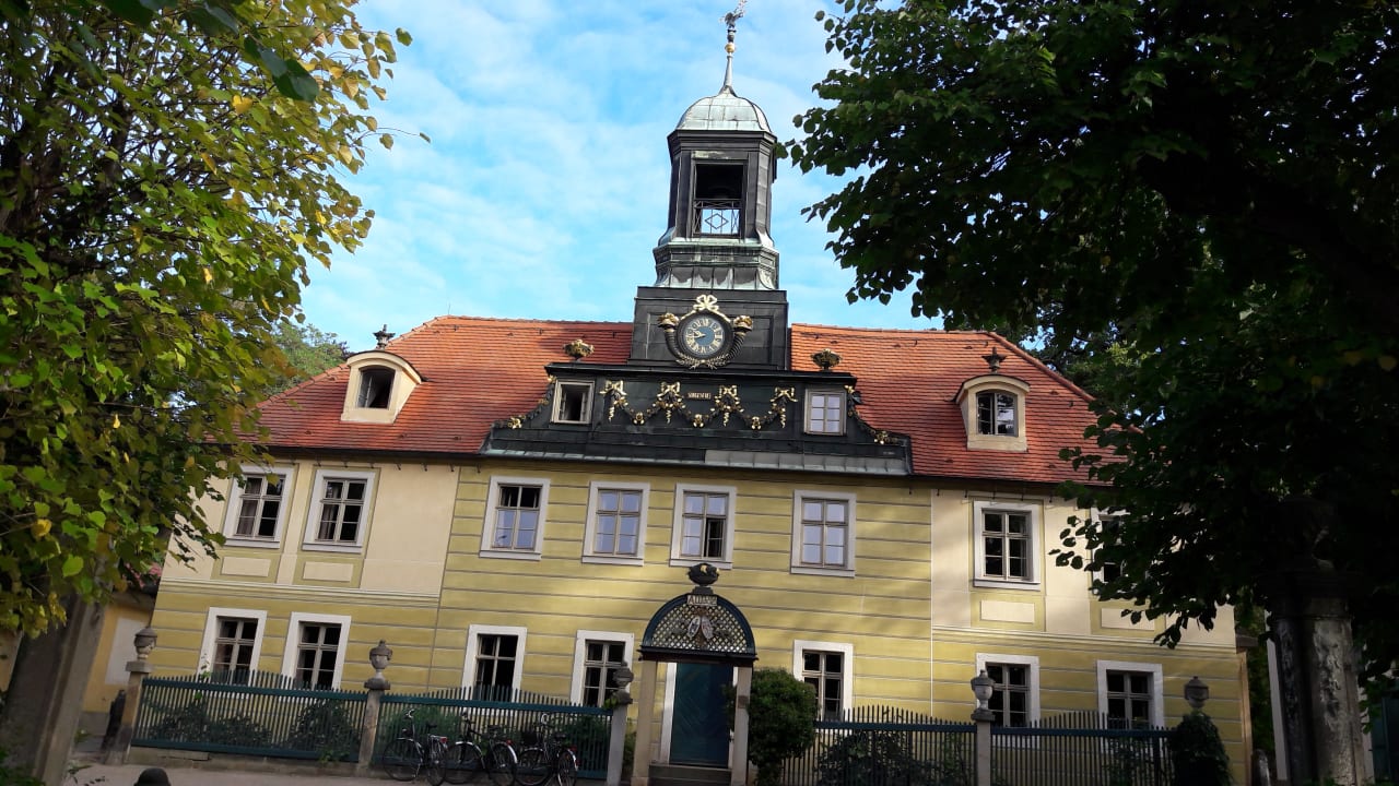 Außenansicht Hotel Villa Sorgenfrei & Restaurant Atelier Sanssouci