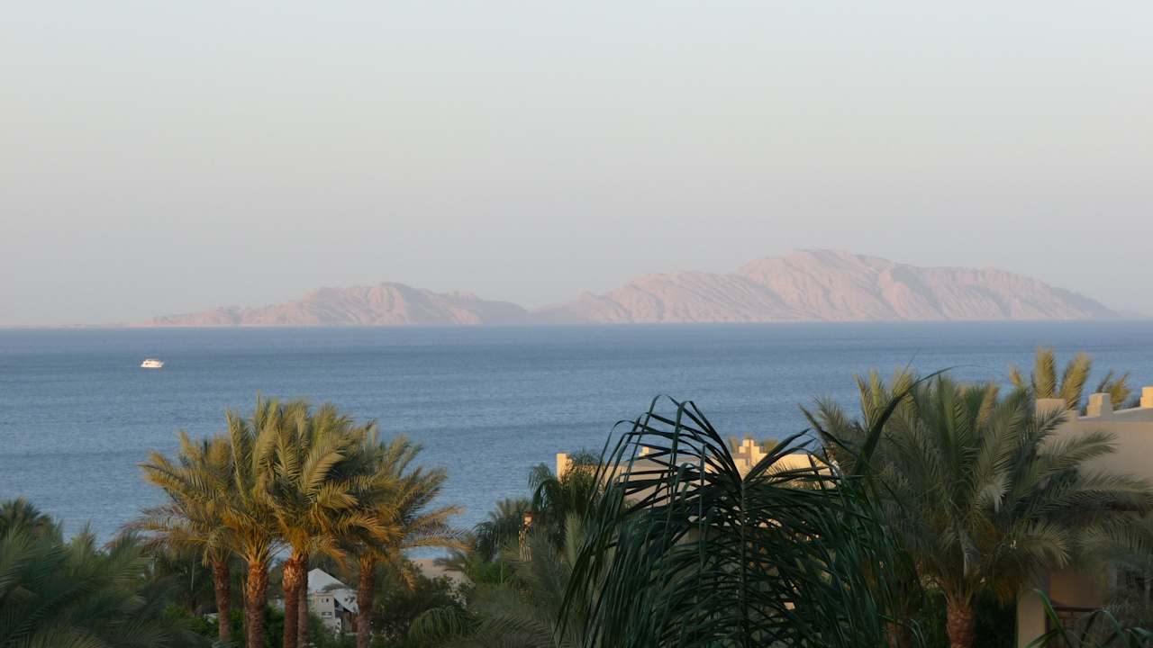 Ausblick vom Restaurant  The Grand Hotel Sharm El Sheikh