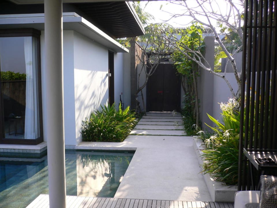 Eingang der Villa Soori Bali Hotel