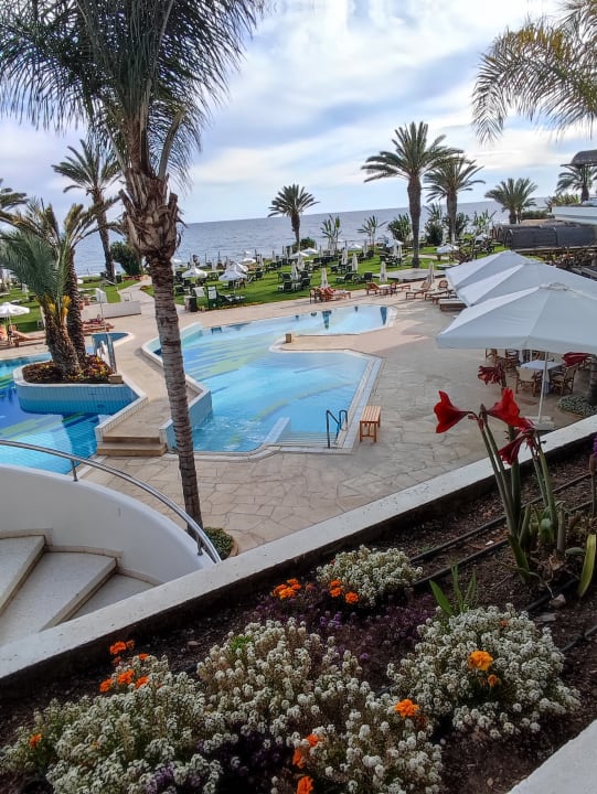 Ausblick Constantinou Bros Athena Royal Beach Hotel